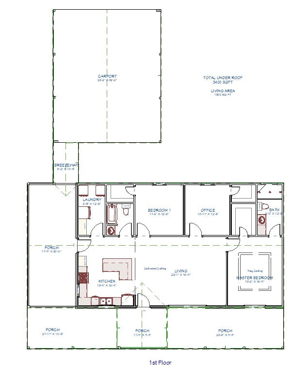 Back Porch Barndo Plans